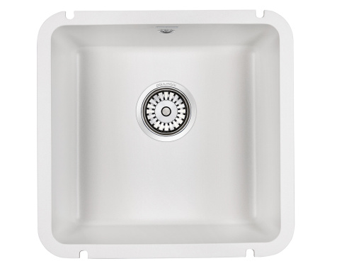 Кухонная мойка Paulmark UNTER PM204543-WH 46х44 цвет белый - фото 2